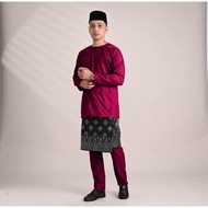 Baju melayu cotton teluk belanga warisan