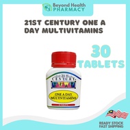 21 ST CENTURY ONE A DAY MULTIVITAMINS 30 TABLETS
