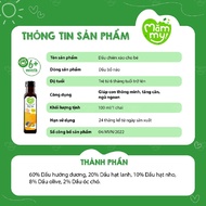 Dầu ăn dặm bổ não Mămmy 100ml dầu Olive dầu cá hồi dầu hạt lanh bổ não cho bé 6 tháng tuổi