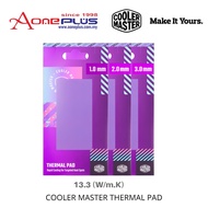 (AONE PLUS SS2) Cooler Master Thermal Pad, 13.3 Thermal Conductivity, Nano Elements, Double-sided Ad