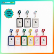 Custom Yoyo ID Card logo Package Doff, Transparent, Rotating and Exclusive 2-Sided ID Card Holder