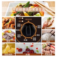 S-T💗Midea Electric Pressure Cooker4LHousehold3-6Small Capacity Knob Control Electric Pressure CookerW12PCH402E/402A HFZ0