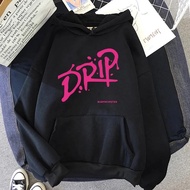 Babymonster Album Drip Hoodie 2025 retro female/male Harajuku Aesthetic hoodie unisex Spring and Aut