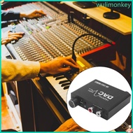 WU Portable 192Hz Sound Converter Digital to Analog Converter Digital SPDIF to Analog 3 5mm Converte