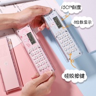 casio calculator calculator cute ☼Daily Use of Date Ruler Cute Simple Calculator Portable Mini Accur
