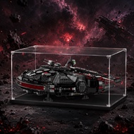 Acrylic Display Case Dustproof Showcase for LEGO 75389 Dark Millennium Falcon