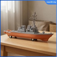 [RazecaMY] Pull-Back Destroyer Toy Molded Details Destroyer Model Toy Pull-Back Warship Plastic Kids