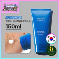 LANEIGE Homme Active Water Foam Cleanser 150ml