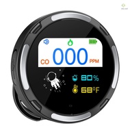 2.1-inch Display Detector Portable Carbon Monoxide Tester Multifunctional Temperature and Humidity T