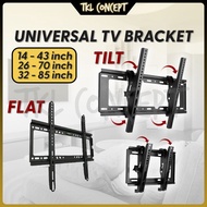 TKL TV Bracket Adjustable TILT 14 -32 26 -55 32 -70 Inch Universal Tv Wall Mount Bracket Braket Gant