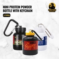Mini Protein Powder Bottle With Keychain ON ISO 100 ISO Surge Essential Convenient Fitness