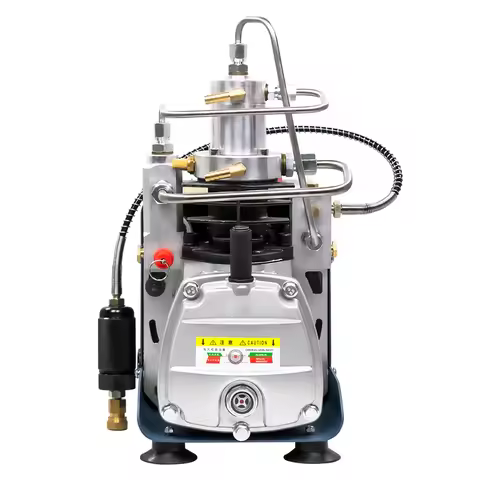YONGHENG 4500Psi PCP Air Compressor 300Bar High Pressure Compressor with Digital Display Cooling Sys