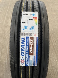 215/75R17.5 ( 215/75-17.5 ) รุ่น OH-117 ยี่ห้อOTANI 12ชั้น ยางรถบรรทุก เรเดียล