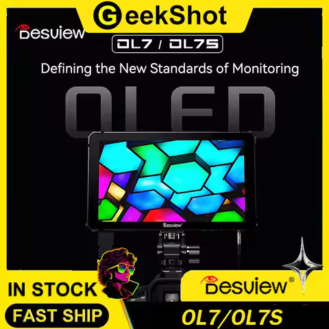 Desview OL7/OL7S OLED Monitor 1200Nits 7-inch HD2.0 60Hz Input/Output 4K60 Touch Screen§Monitor