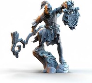 32mm Shaman Figure - Unpainted - Ideal for Dungeons & Dragons, Pathfinder and Fantasy RPG