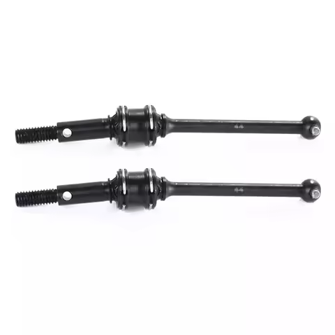 2PCS Metal Joint Shaft Drive Shaft CVD Driveshaft 44mm for Tamiya TT02 TA05 TA06 TB05 TRF420 TRF417 