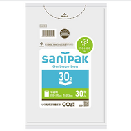 SANIPAK JAPAN nocoo垃圾袋30L 厚度0.013 半透明 30 (CUH34)