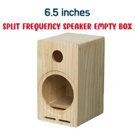 DIY 6.5-inch Speaker Empty Box,Maze Speaker Empty Box Body, Two Divided-frequency Speaker Wooden Box