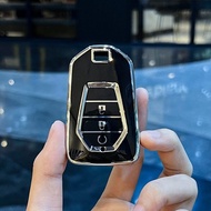 TPU Car Key Case for ISUZU Dmax D-max Mux 2021 2022+ D-max MU-X 3.0 Mux 3 Buttons Key Cover Case