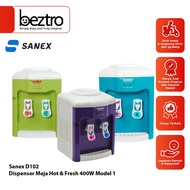 Sanex Water Dispenser D-102 / D102 / D 102 - Dispenser Meja Hot & Fresh 400W Model Original New Arri