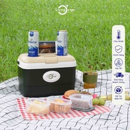 THIẾT KẾ MỚI Thùng đá giữ nhiệt Hàn Quốc - Living On đa năng 9L - Thùng giữ nhiệt cắm trại
