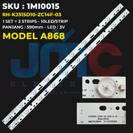 Backlight TV MITO 32 Inch MODEL NO A868 KJ315D10-ZC14F-03