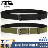 Belt Men Simple Shooting Outdoor Belt Tooling Business 3.5 Automatic Buckle Commuter New Style Train