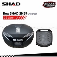SHAD SH39 SH 39 Liter Motorcycle Box 39x39x33cm Black Universal Motorcycle Box