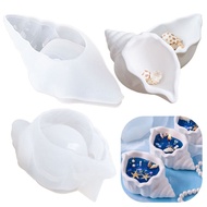JJ* Conch  Jar Molds Castings Molds Epoxy Resin Molds Jewelry Storage Box Silicone Moulds Ornament P