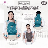 MOM'S BABY - SSC M-Shape 3 in 1 Carrier + Foot Strap / Miracle Series MBG2060