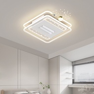 ‍🚢Full SpectrumLEDBladeless Fan Ceiling Light Eye Protection Living Room Bedroom Dining Room Room Lighting Set Modern Mi