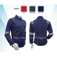 CLEARANCE Lightweight PPE Safety Jacket Workwear | Baju Kerja Jaket Safety | Reflective Jacket with 