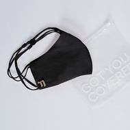 naelofar 3-Ply Cotton Face Mask - Adjustable Strap