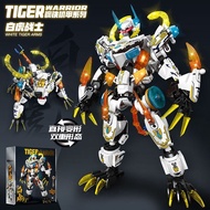 Zhu Que Qing Long Bai Hu Theme Educatiional Building Blocks Robot