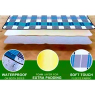 High-quality 3-layer picnic mat: soft - smooth - smooth - water-resistant from bottom to up, size: .