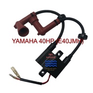 Ignition coil for Yamaha 40HP (E40J) P/N: 6F6-85530-01 S/S 6F5-85570-10 S/S 33410-94400