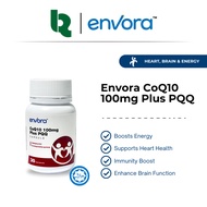 Envora CoQ10 100mg Plus PQQ | Energy, Brain & Heart Health