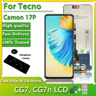 6.8“AAA+ For Tecno Camon 17P 17 P LCD CG7n Display Touch Screen Digitizer Assembly For Tecno Camon C
