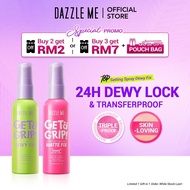 [Ready] DAZZLE ME Get a Grip Makeup Setting Spray Dewy Fix Glow Finishing Lock Makeup  (60ml)