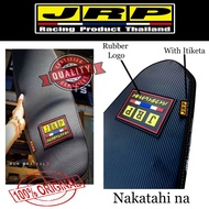 YAMAHA AEROX 155 THAI PARTS JRP SEAT COVER CARBON (rubber logo) NAKATAHI NA with Itiketa