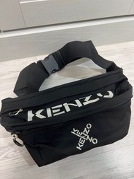 經典款 2023ss KENZO tiger bumbag 虎頭 腰包 胸包 運動健身包