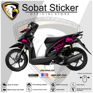 STRIPING BEAT FI 2012-2016 - STRIPING HOLOGRAM HONDA BEAT FI 2012-2016 RED BULL