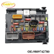 New OEM 9809742780 9664705980 9675877980 9807028580 Fuse Box BSM R02=R19 For Peugeot 3008 407 Citroe