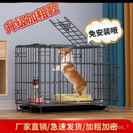 Teddy Dog Cage Small Dog Indoor with Toilet Household Medium-Sized Dog Dog Cage Folding Pet Cage Cat Cage Rabbit Ca07