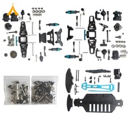 Hawinde 1/10 RC 265mm Wheelbase Chassis Frame for HSP 94123 Model DIY Accs