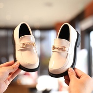 Warrior girls shoes spring 2022 new retro British soft-soled princess shoes black Love shoes