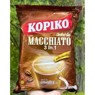 Cà Phê Hòa Tan KOPIKO MACCHIATO 3 Trong 1 Túi Lớn 20 Gói x 24 G - Cafe KOPIKO Chính Hãng Thái Lan -