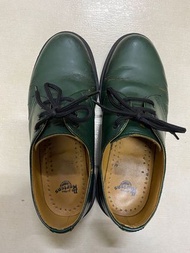 Dr. Martens 英製綠色馬丁皮鞋