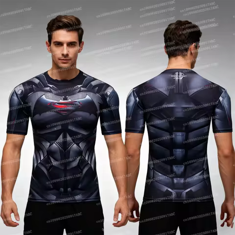 3D Printed Men T-shirt Top Y2K Avengers American Superman Spider-Man Iron Tshirt Summer Women t shir