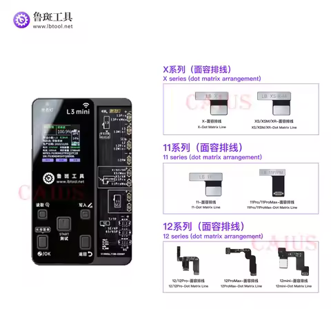 Luban L3 Mini Smart Programmer for X/XS/XR Max Dot Matrix Repair 11 12 13 14 Pro Max Face Detection 